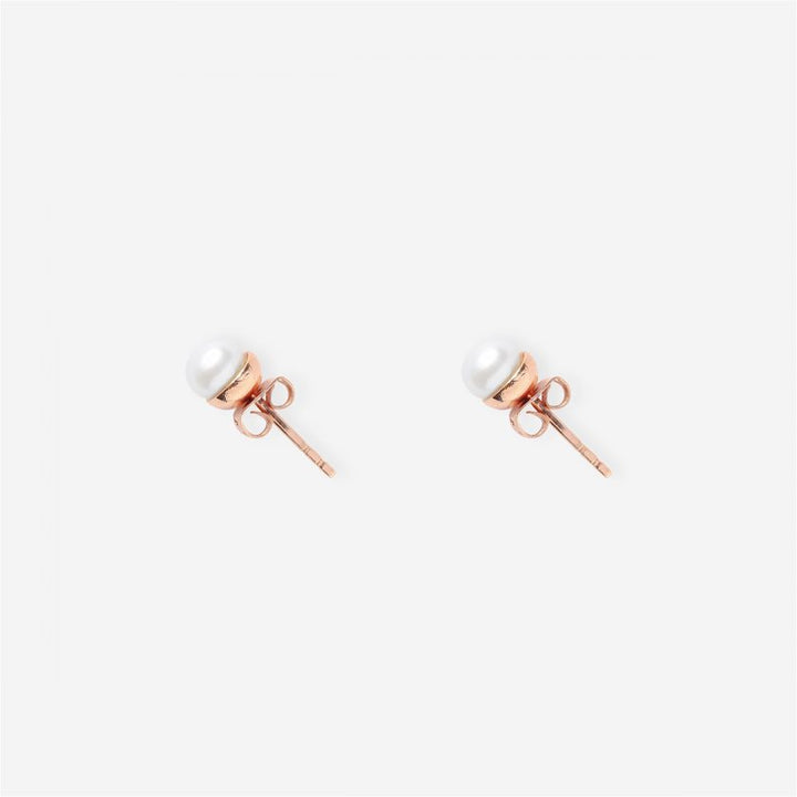 Goddesses Tears Earrings – Pearl and Rose Quartz