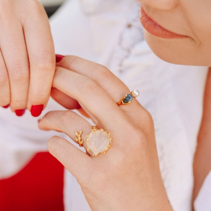 Goddesses One Big Dream prstan – Herkimer diamant