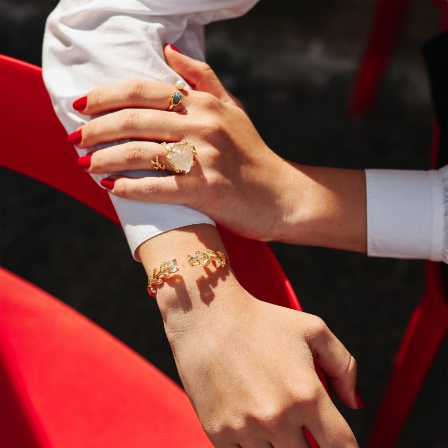 Goddesses One Big Dream prstan – Herkimer diamant