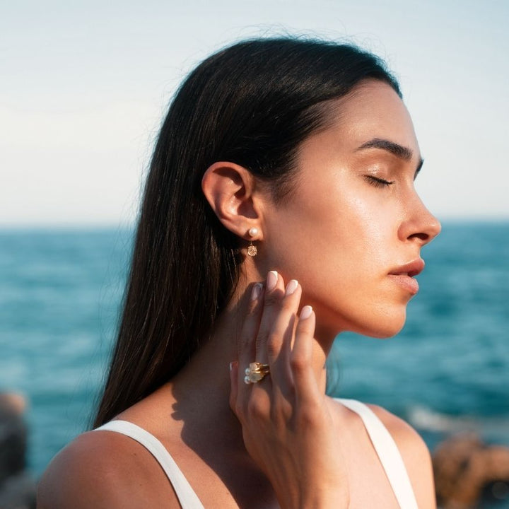 Goddesses Tears – Pearl and Herkimer diamond