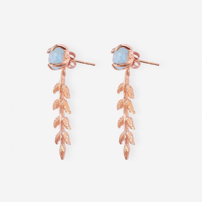 Goddesses Garden earrings – Aquamarine