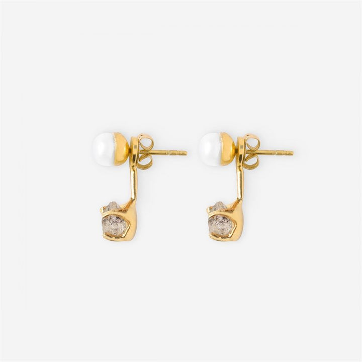 Goddesses Tears – Pearl and Herkimer diamond
