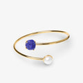 Goddesses Tears bracelet – Pearl and Lapis lazuli